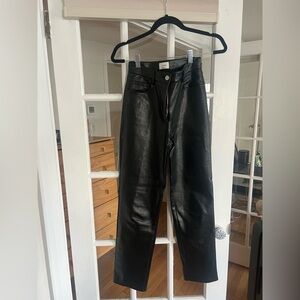 Wilfred Melina leather pants